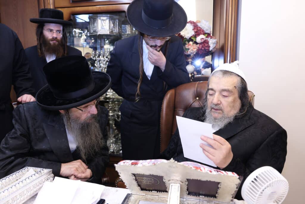 מסע מרומם של האדמו''ר מבראד למקומות הקדושים בטבריה