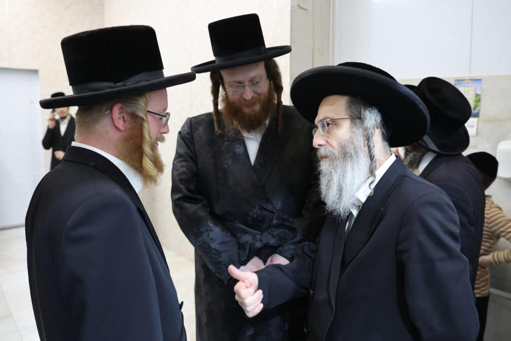 המשפיע רבי מיילך חיזק את בית שמש