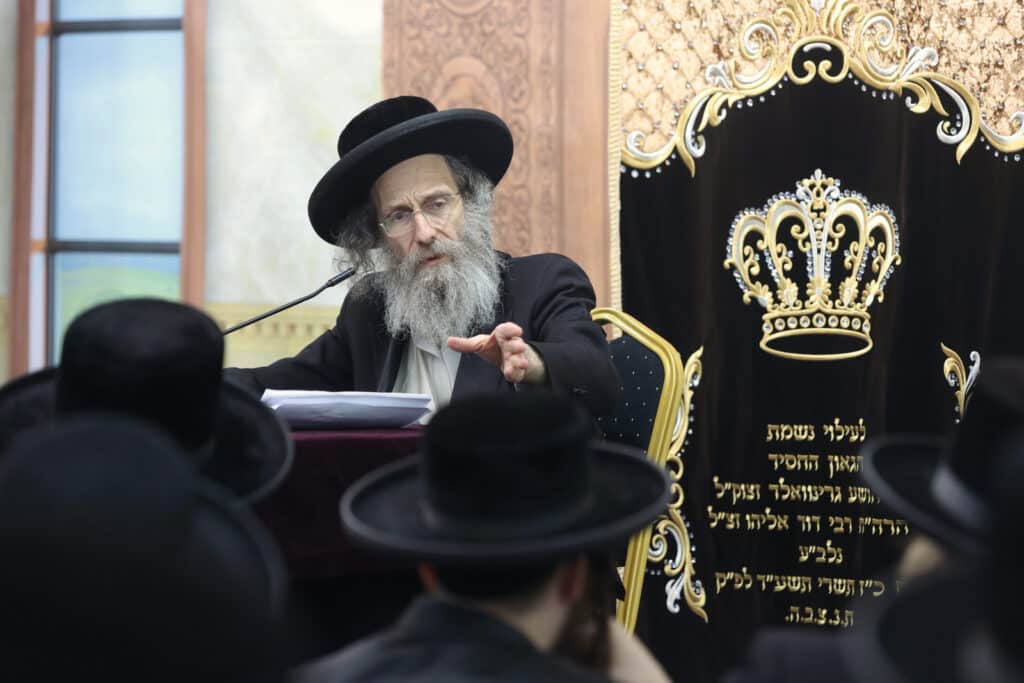 המשפיע רבי מיילך חיזק את בית שמש