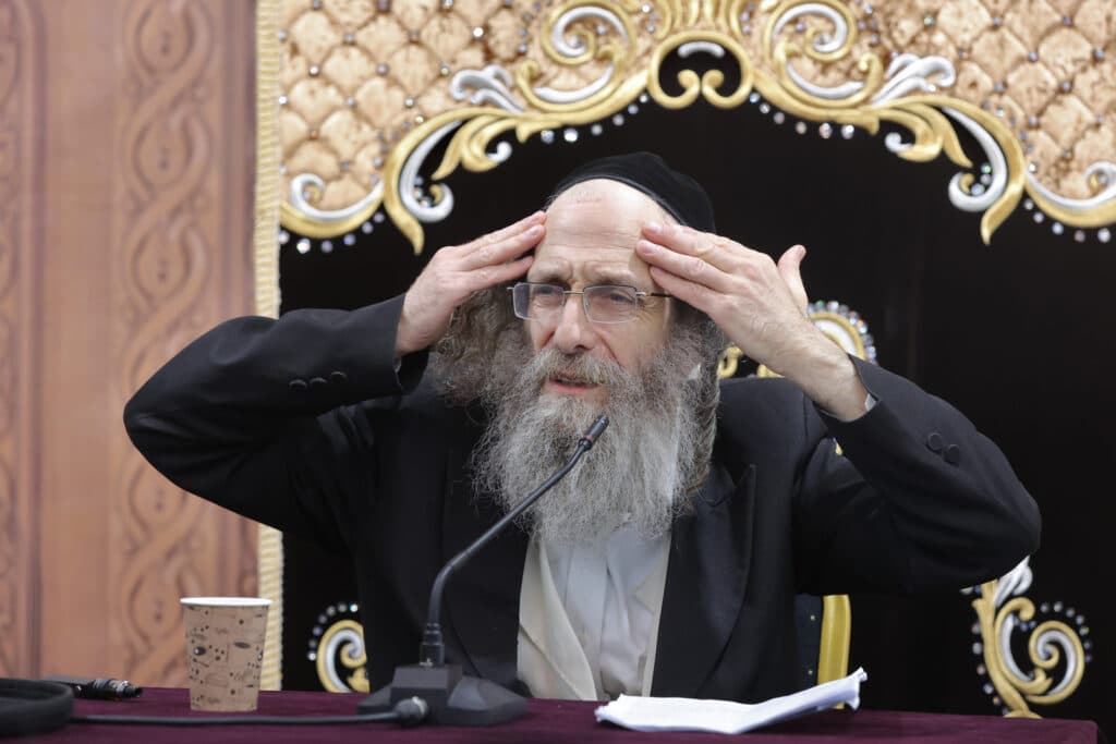 המשפיע רבי מיילך חיזק את בית שמש