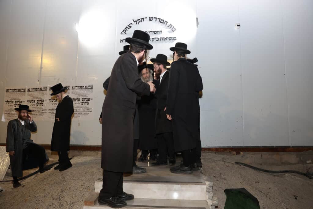 המשפיע רבי מיילך חיזק את בית שמש