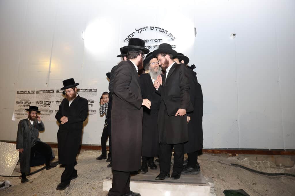 המשפיע רבי מיילך חיזק את בית שמש