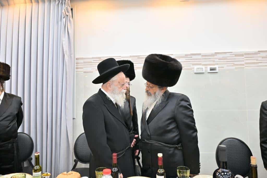 בהשתתפות אדמו"רים: תיעוד מימי השמחה אצל סגר"ע אשדוד