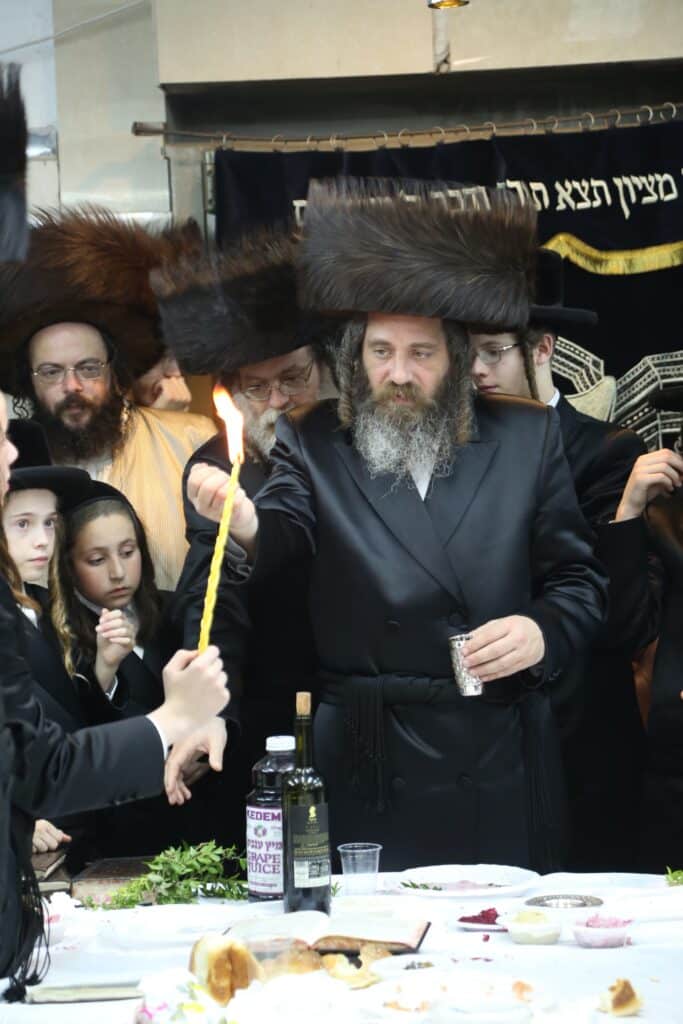 לרגל שמחת האויפרוף: האדמו"ר מפיטסבורג אשדוד שהה בבני ברק