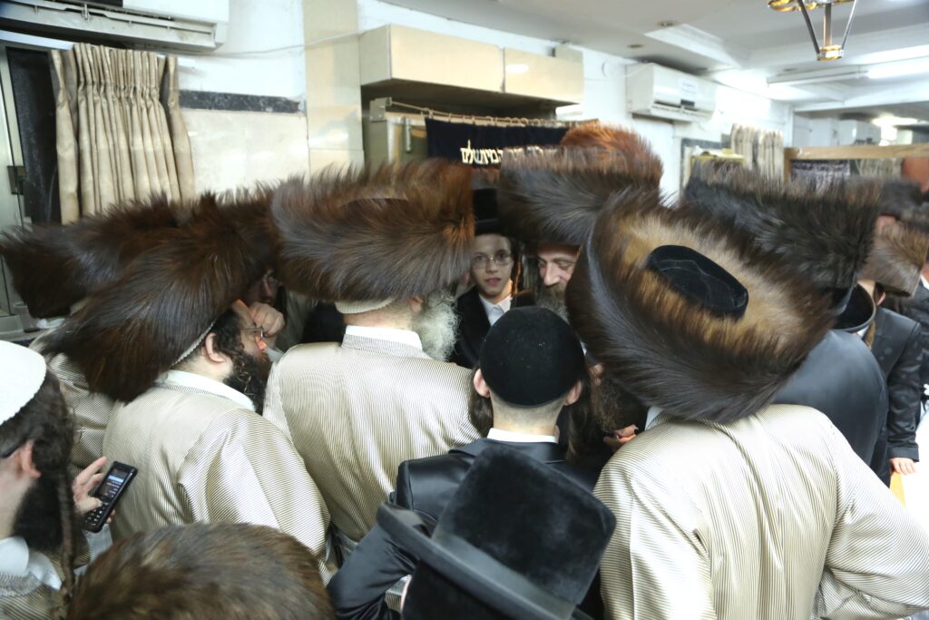 לרגל שמחת האויפרוף: האדמו"ר מפיטסבורג אשדוד שהה בבני ברק