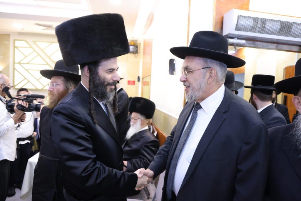 מוטי בבצ'יק חיתן, בכירי המדינה הגיעו • תיעוד ענק