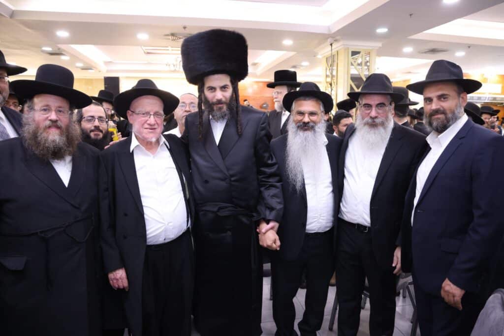 מוטי בבצ'יק חיתן, בכירי המדינה הגיעו • תיעוד ענק