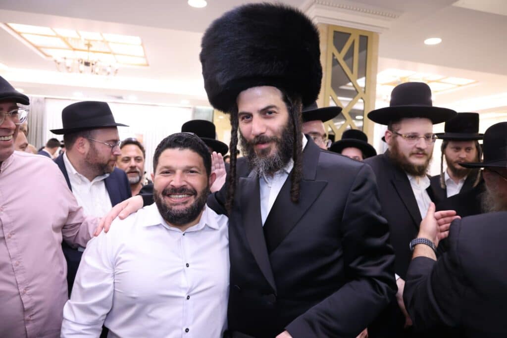 מוטי בבצ'יק חיתן, בכירי המדינה הגיעו • תיעוד ענק