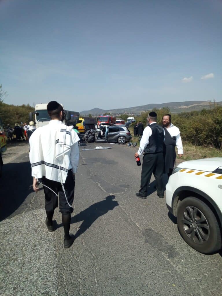 חרדים נפגעו: תאונת דרכים קשה בסמוך לקרעסטיר