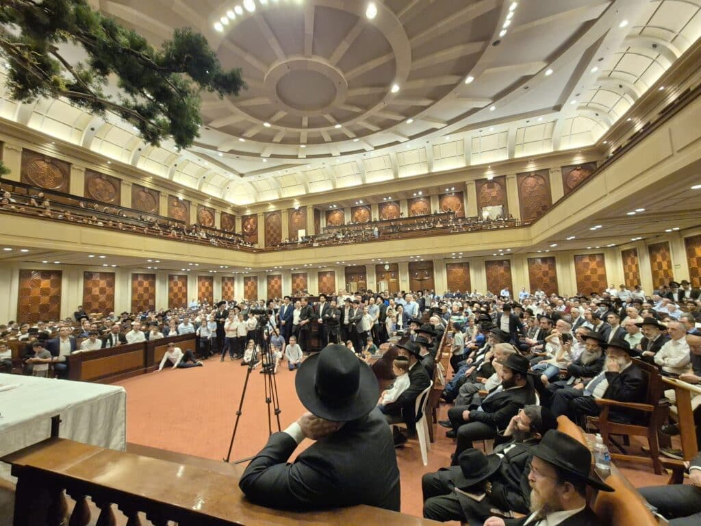 מעמד היסטורי: המסע של גדולי ישראל לסאו פאולו