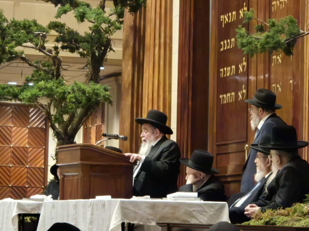 מעמד היסטורי: המסע של גדולי ישראל לסאו פאולו