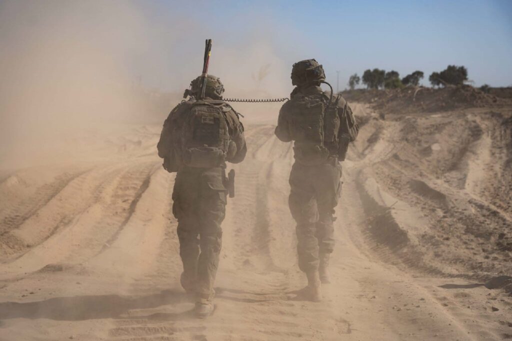 לוחמי חטיבה 5 חוזרים לתמרון במרכז רצועת עזה