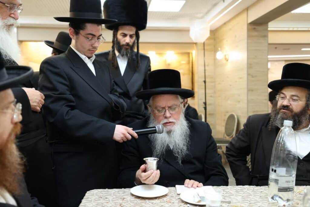 גדו״י בשמחת השבוע ברכות לבתו של בבצ׳יק
