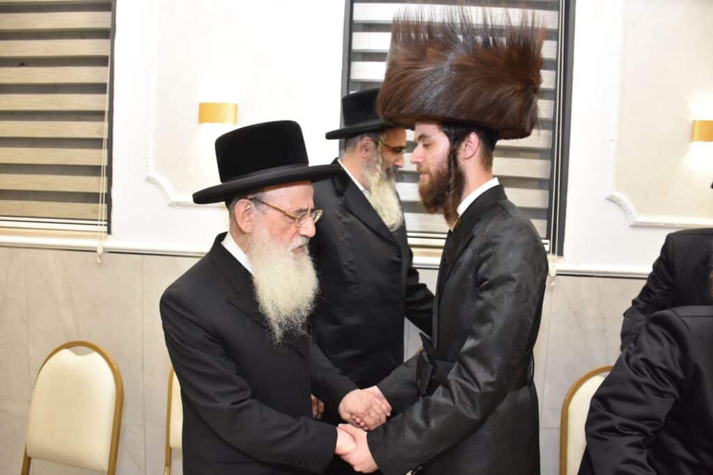 שמחת השבע ברכות לנכד הגה"צ רבי משה נחשוני 