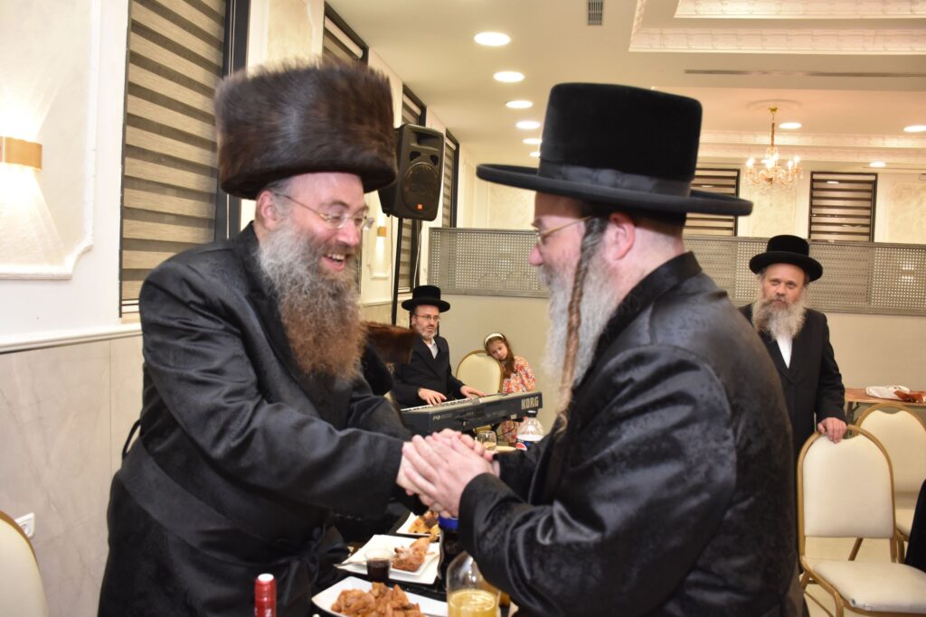 שמחת השבע ברכות לנכד הגה"צ רבי משה נחשוני 