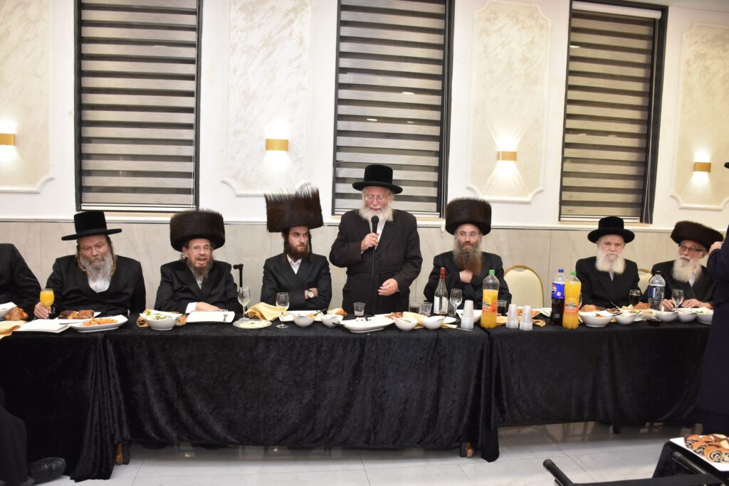 שמחת השבע ברכות לנכד הגה"צ רבי משה נחשוני 