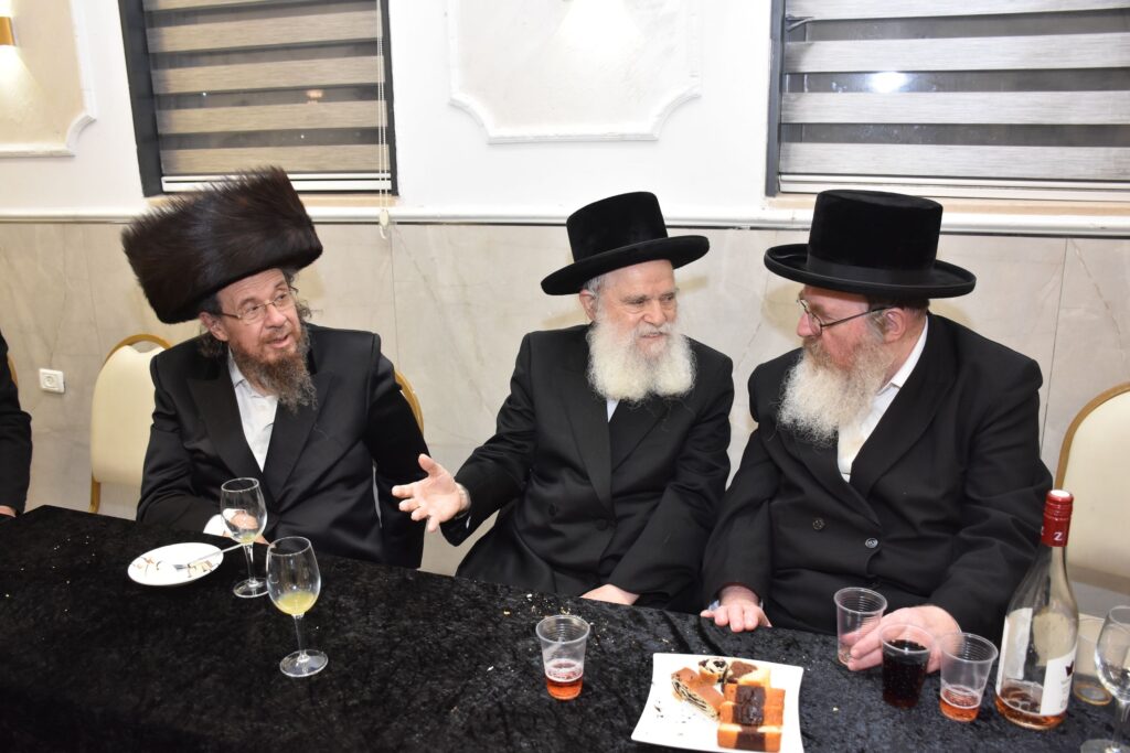 שמחת השבע ברכות לנכד הגה"צ רבי משה נחשוני 