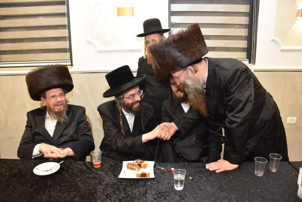 שמחת השבע ברכות לנכד הגה"צ רבי משה נחשוני 