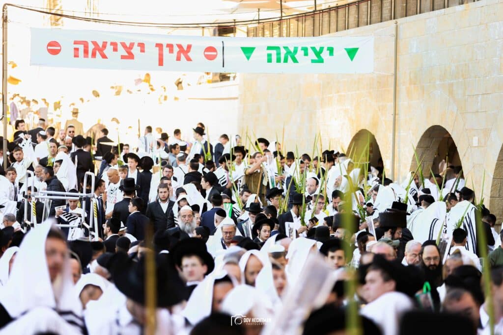 רבבות השתתפו במעמד ברכת כהנים ברחבת הכותל