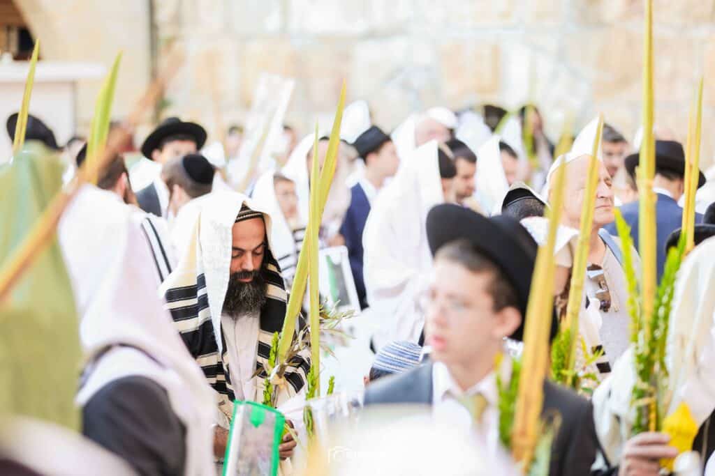 רבבות השתתפו במעמד ברכת כהנים ברחבת הכותל