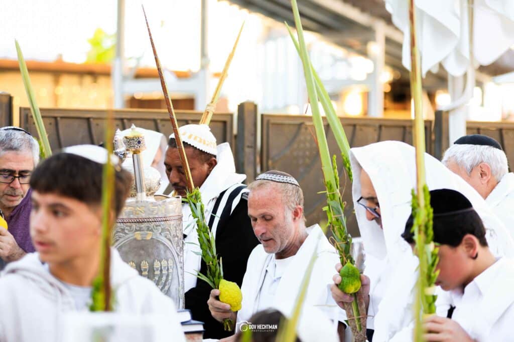רבבות השתתפו במעמד ברכת כהנים ברחבת הכותל