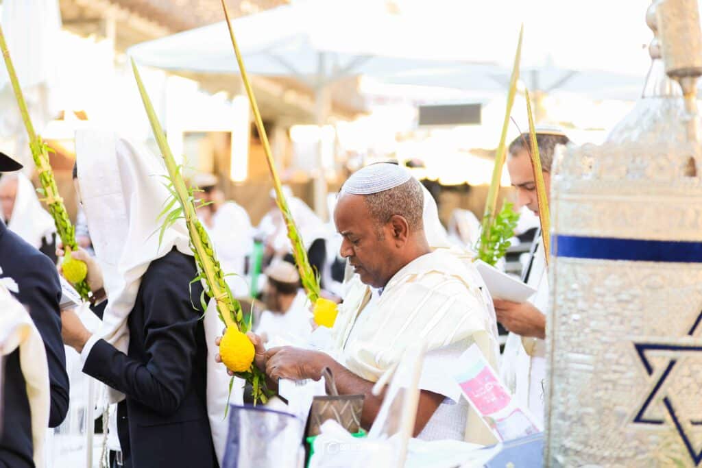 רבבות השתתפו במעמד ברכת כהנים ברחבת הכותל