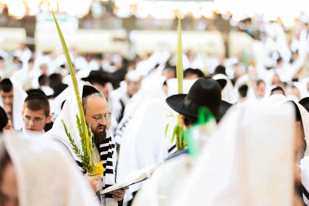 רבבות השתתפו במעמד ברכת כהנים ברחבת הכותל