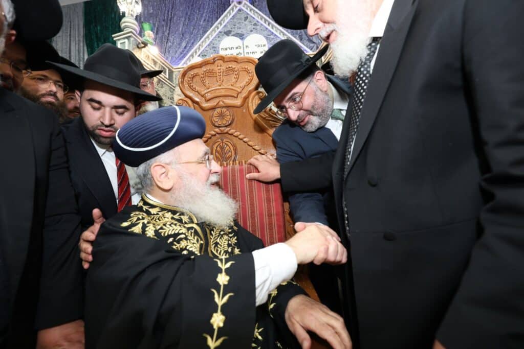 גלריה: אלפים הקבילו את פני הראשון לציון הגר"י יוסף