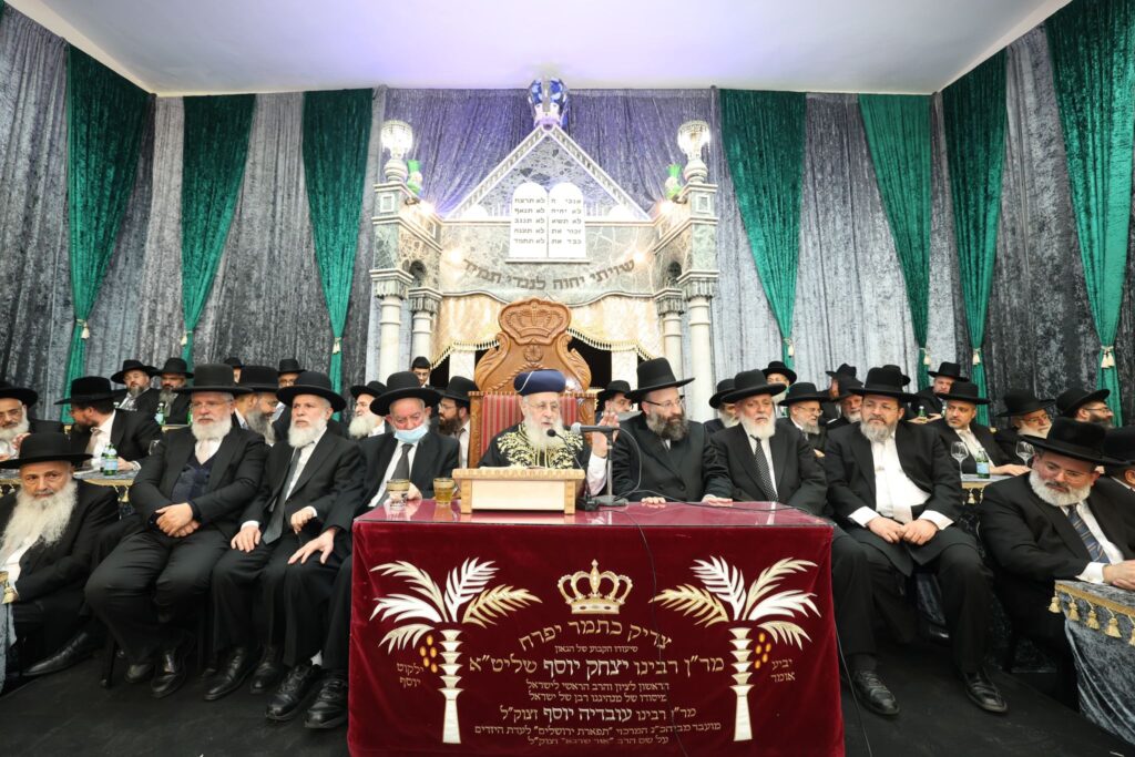 גלריה: אלפים הקבילו את פני הראשון לציון הגר"י יוסף