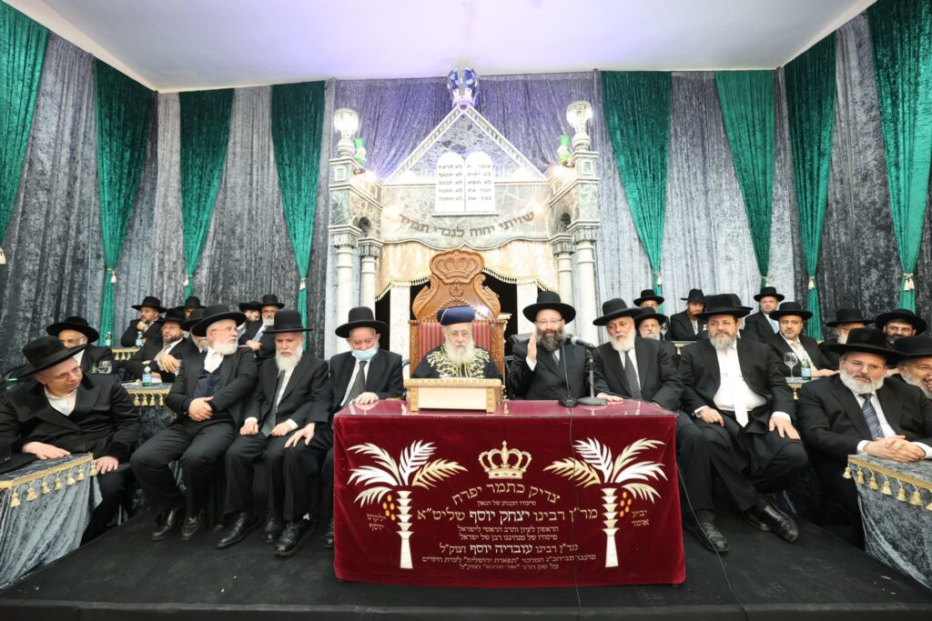 גלריה: אלפים הקבילו את פני הראשון לציון הגר"י יוסף