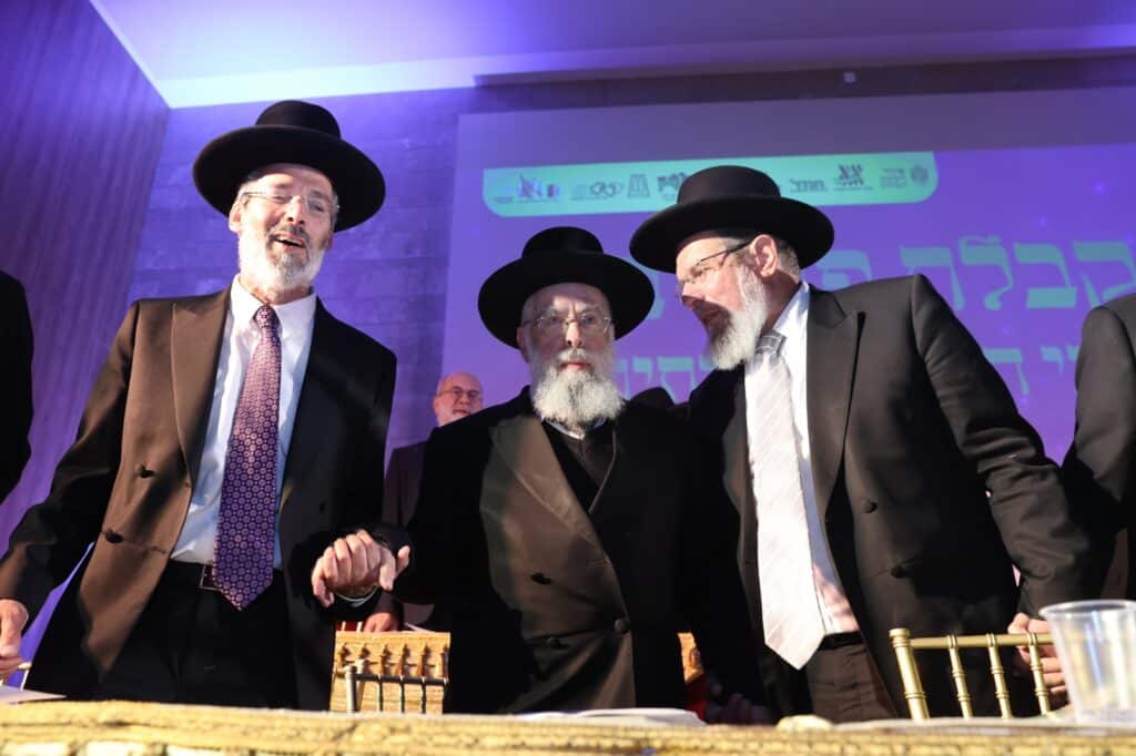 האב השכול סיים את הש"ס בנוכחות רבני הציונות הדתית