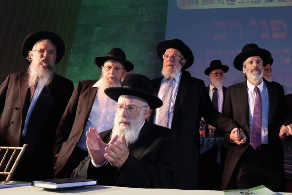האב השכול סיים את הש"ס בנוכחות רבני הציונות הדתית