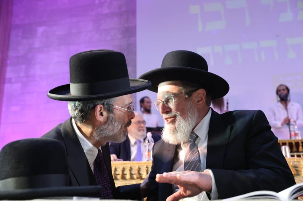 האב השכול סיים את הש"ס בנוכחות רבני הציונות הדתית