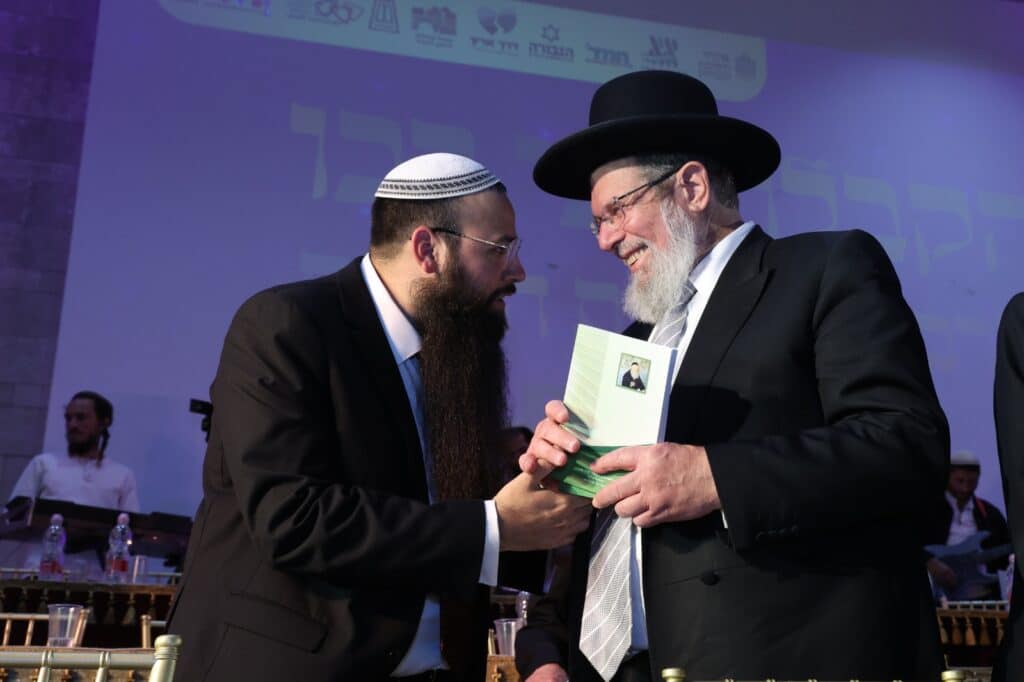 האב השכול סיים את הש"ס בנוכחות רבני הציונות הדתית