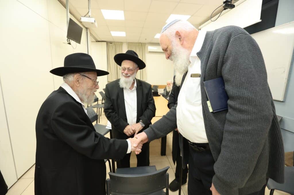 האב השכול סיים את הש"ס בנוכחות רבני הציונות הדתית