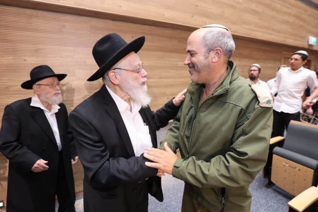 האב השכול סיים את הש"ס בנוכחות רבני הציונות הדתית