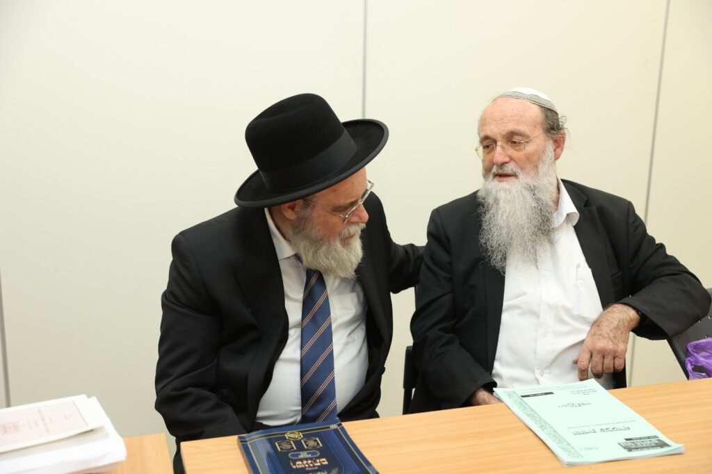 האב השכול סיים את הש"ס בנוכחות רבני הציונות הדתית