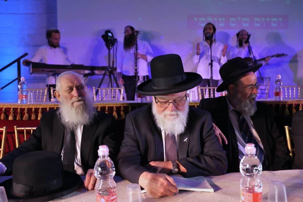 האב השכול סיים את הש"ס בנוכחות רבני הציונות הדתית