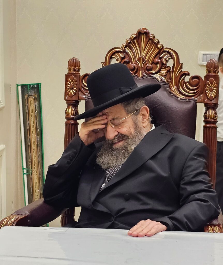 גלריה: חג הסוכות במחיצתו של רבה של בני ברק הגר"מ בן שמעון