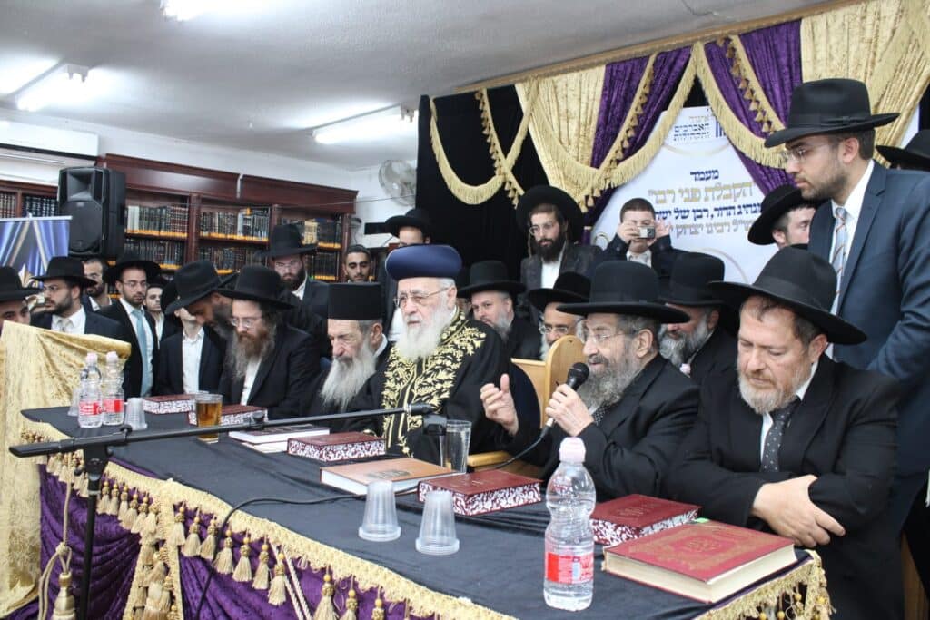 גלריה: חג הסוכות במחיצתו של רבה של בני ברק הגר"מ בן שמעון