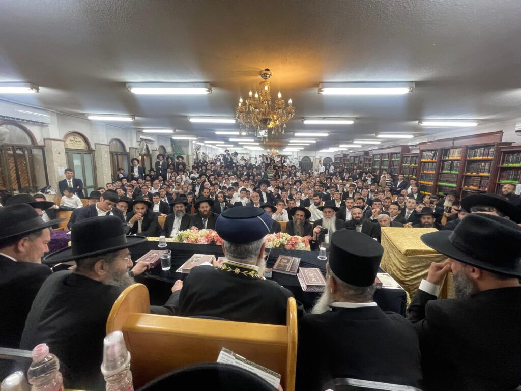 חג הסוכות במחיצתו של הראשון לציון הגאון רבי יצחק יוסף