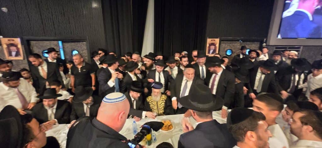 חג הסוכות במחיצתו של הראשון לציון הגאון רבי יצחק יוסף