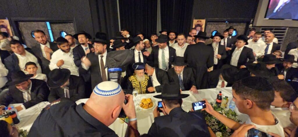 חג הסוכות במחיצתו של הראשון לציון הגאון רבי יצחק יוסף