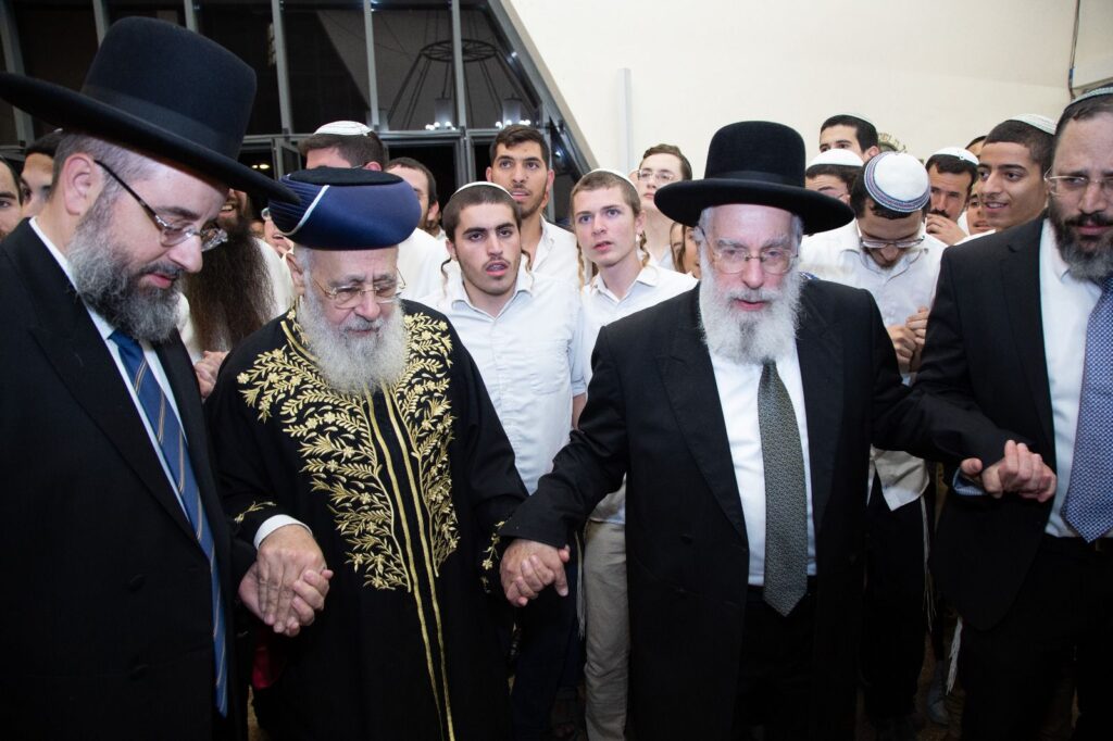 חג הסוכות במחיצתו של הראשון לציון הגאון רבי יצחק יוסף