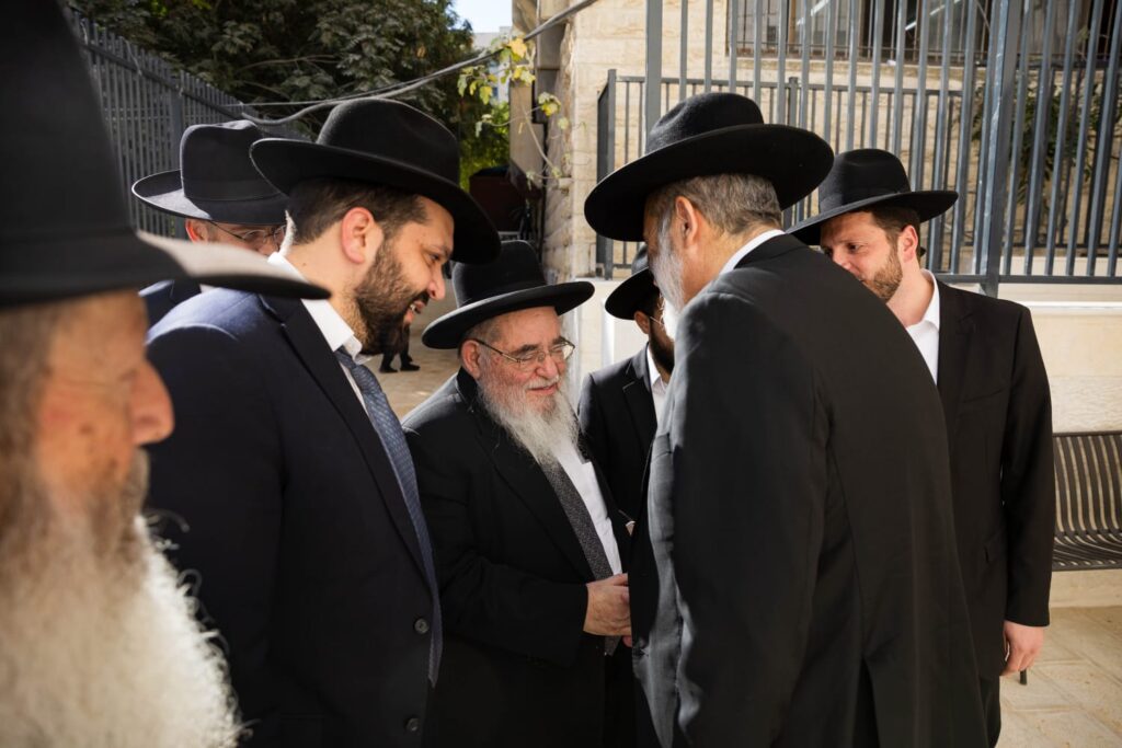 נקבעו המזוזות למבנה החדש של שלוחת הסמינר הישן בירושלים