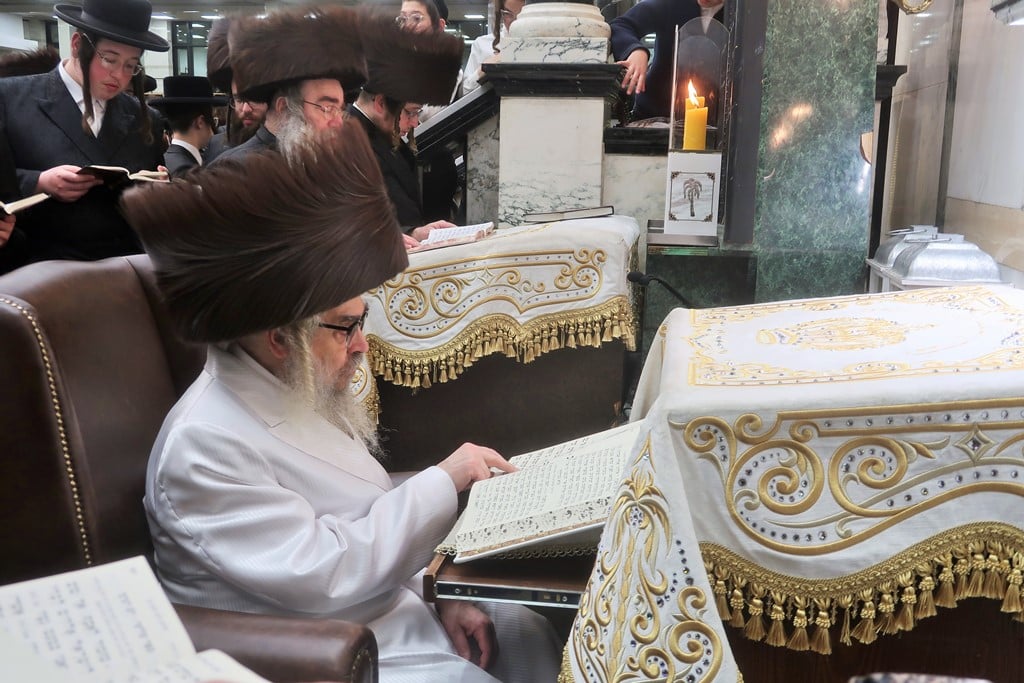 תמונות נבחרות מחג הסוכות בחצר הקודש סאטמר 