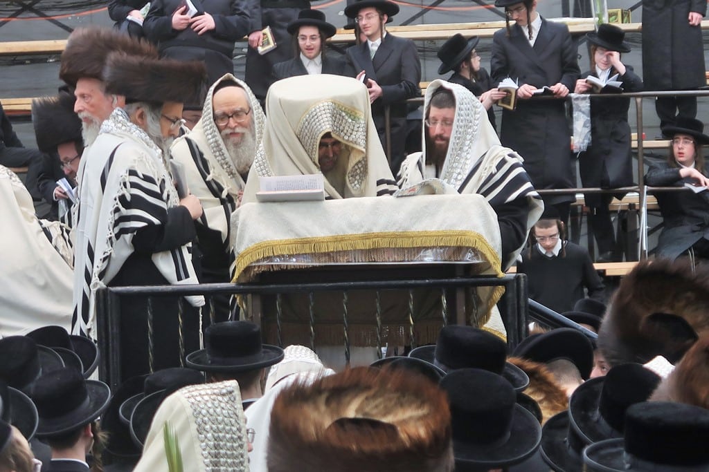 תמונות נבחרות מחג הסוכות בחצר הקודש סאטמר 