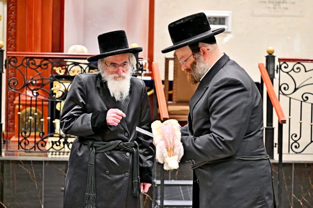 עם המוני החסידים: יום הכיפורים בחצר הקודש ויז'ניץ