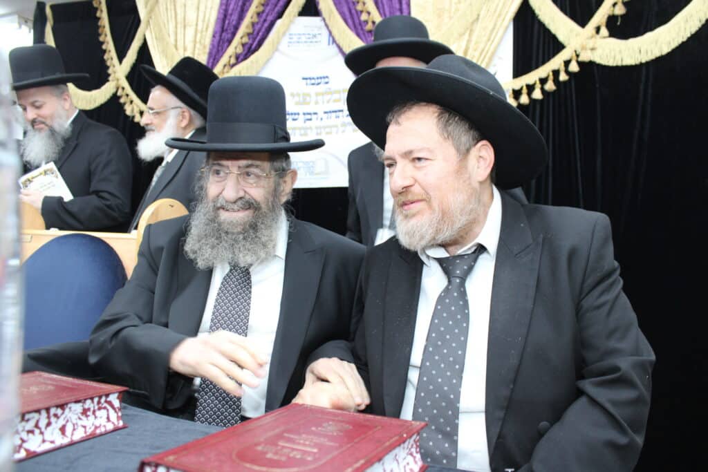 בני ברק: מאות במעמד הקבלת פני רבו לראשל"צ הגר"י יוסף