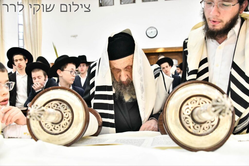 משמחת החג עד חביטת הערבות: סוכות בבית מרן הגר"ד לנדו